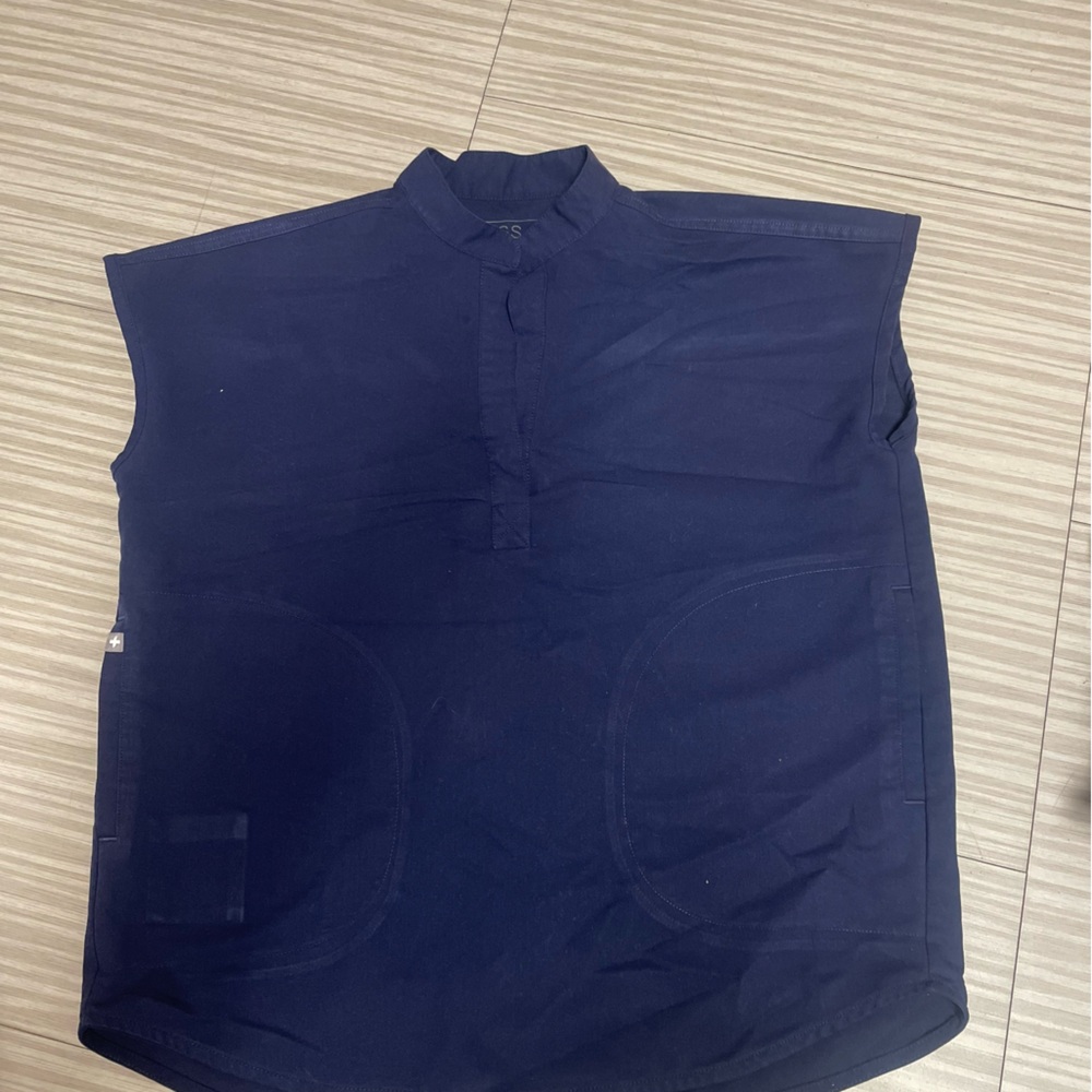 Navy Sleeveless Top
